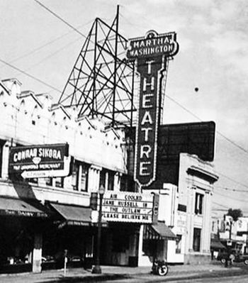 Martha Washington Theatre - Old Photo